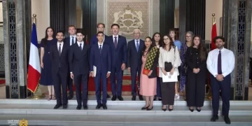 الطالبي العلمي يستقبل وفداً من المنتخبين الشباب الفرنسيين ويؤكد متانة الشراكة المغربية ـ الفرنسية