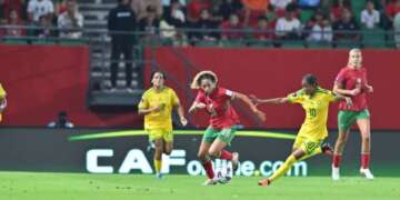 المغرب يعبر جنوب إفريقيا ويحجز بطاقة التأهل إلى نصف نهائي كأس إفريقيا ومونديال السيدات