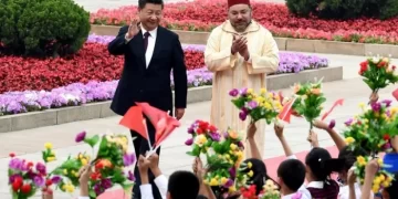 الرئيس الصيني يعبر لجلالة الملك عن اهتمامه البالغ لتطوير العلاقات الصينية المغربية