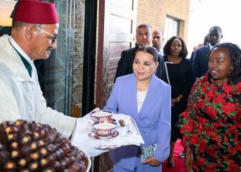 الأميرة للا أسماء تترأس مأدبة غداء أقامها جلالة الملك على شرف السيدة الأولى لجمهورية كينيا