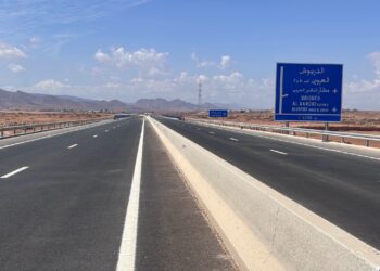 أشغال الطريق الرابط بين الدريوش وميناء الناظور غرب المتوسط تتجاوز 95%