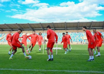المنتخب الوطني يواصل تحضيراته ببلومفونتين قبل مواجهة ليسوتو