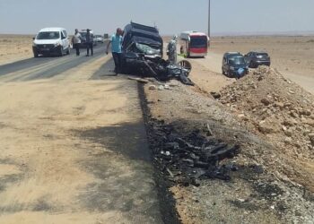 مصرع 4 أشخاص من طاقم سينمائي في حادث سير مأساوي بإساكن