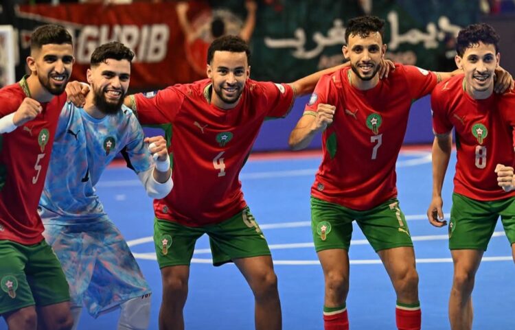 المنتخب المغربي للفوتسال يكتسح زامبيا بسباعية نظيفة ويحجز مقعده في نصف نهائي
