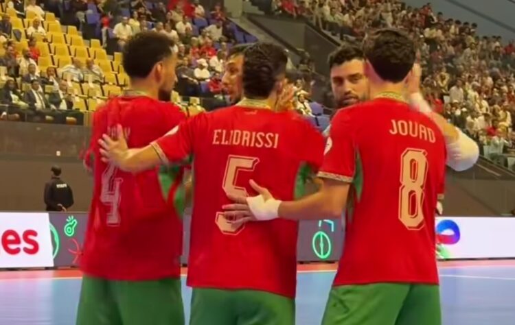 المنتخب المغربي لكرة القدم داخل القاعة ينهي دور المجموعات بالعلامة الكاملة بعد