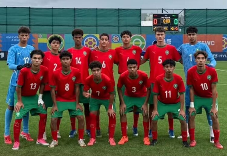 المنتخب المغربي لأقل من 15 سنة ينهي مونديال أذربيجان في المركز الثالث