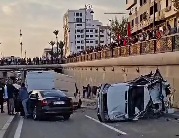 تطوان.. حادثة سير مروعة داخل نفق المحطة الطرقية تخلف قتيلاً وأربعة مصابين