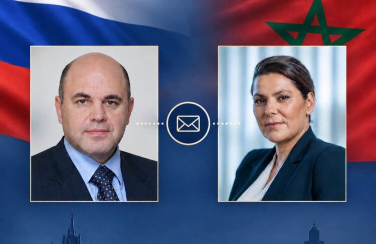 رئيس الحكومة الروسية يهنئ فاطمة الزهراء المنصوري ويؤكد تطلع موسكو لتعزيز الشراكة