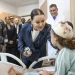 الأميرة للا أسماء تزور أطفالا استفادوا من زراعة القوقعة