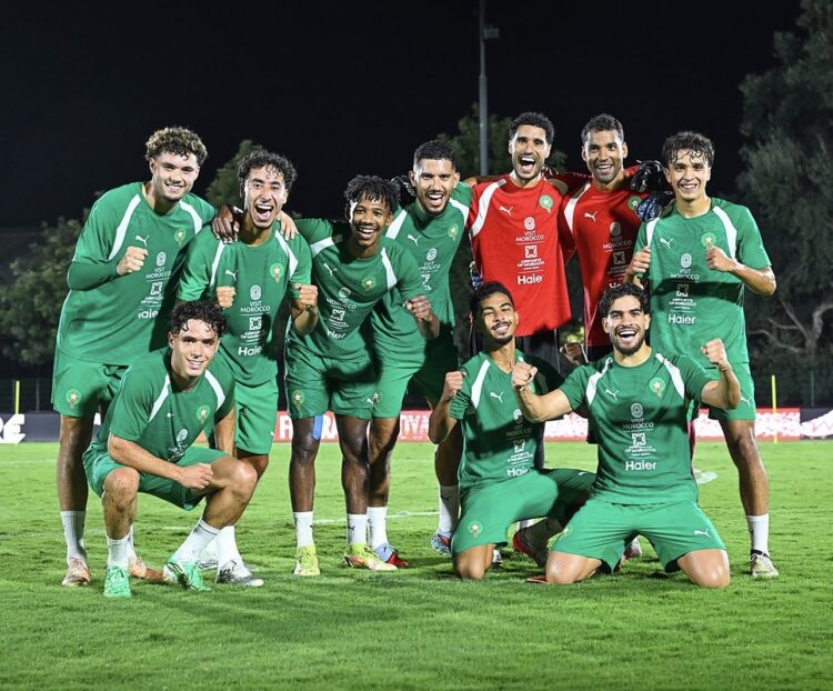المنتخب المغربي يواصل استعداداته لمواجهة مالي الودية بمركب محمد السادس