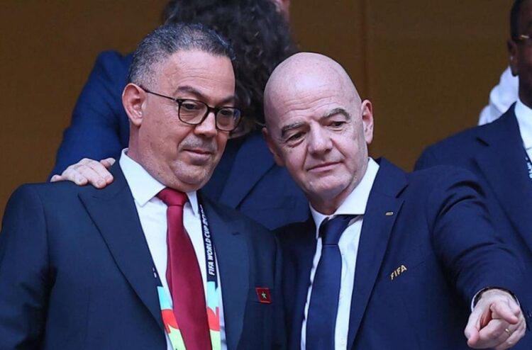 إنفانتينو يشيد بتطور البنيات التحتية الكروية بالمغرب ويضعه ضمن رواد إفريقيا