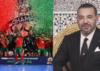 جلالة الملك يهنئ أسود القاعة بعد التتويج الإفريقي الرابع توالياً