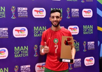 إسماعيل أمزال أفضل لاعب في نصف نهائي «كان الفوتسال» بعد تألقه أمام