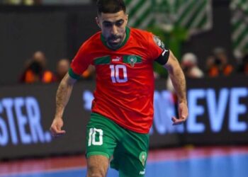 المسرار يقود أسود القاعة بثلاثية ويؤكد طموح المغرب في الاحتفاظ باللقب الإفريقي